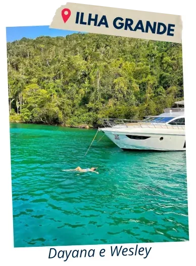Ilha Grande - Dayana e Wesley