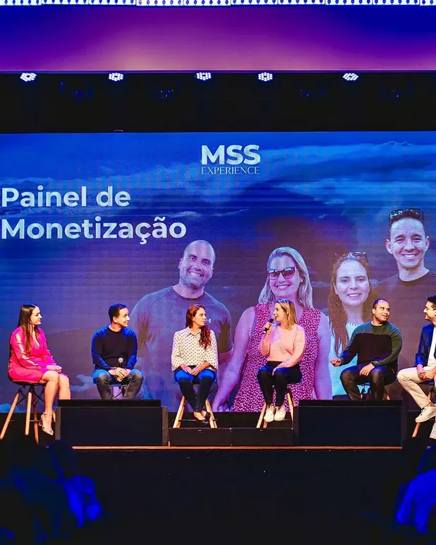 Cris Herzog em painel no MSS Experience